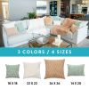 HGTV Curlicue Faux Fur Pillow Nomadic Desert 22 x 22 inches