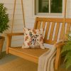 Brindle American Staffordshire Terrier Heirloom Fall Throw Pillow Decorative Indoor Outdoor Accent Cushion for Couch, Bed or Patio, 14Hx14W