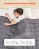 Weighted Blanket 25lb 80 x 87 in King Size Soft 100% Cotton Heavy Blanket