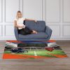 [Personalization Only] Official NFL Bears - 62" x 84" Personalized Washable Rug