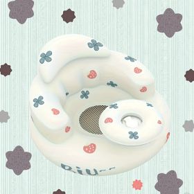 1pc Baby Sofa Chair, Plastic Wraparound Support Seat, Portable Rocking Chair for Infants Aged 3 Months+, Exercise Sitting & Standing, Spine Protection (Style: strawberry)