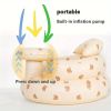 1pc Baby Sofa Chair, Plastic Wraparound Support Seat, Portable Rocking Chair for Infants Aged 3 Months+, Exercise Sitting & Standing, Spine Protection